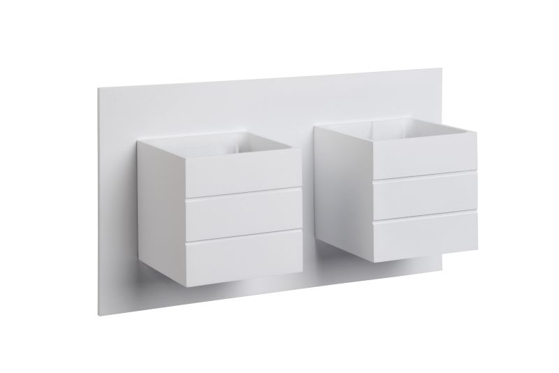 BOK 69B - Nástenné svietidlo - 2xG9/40W - Biela